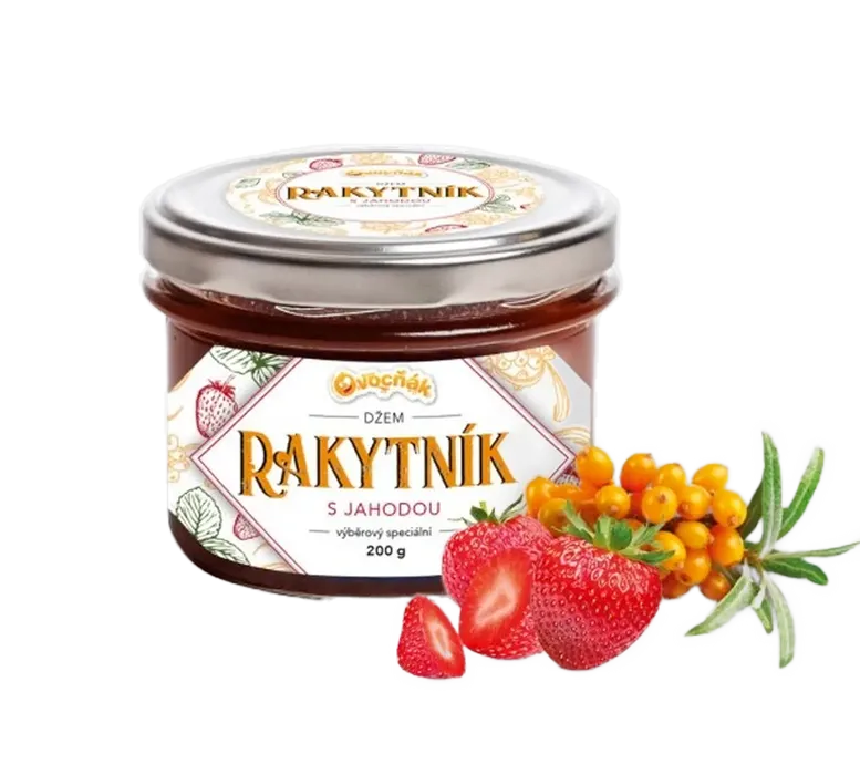 Ovocňák Džem rakytníkový s jahodou 200g